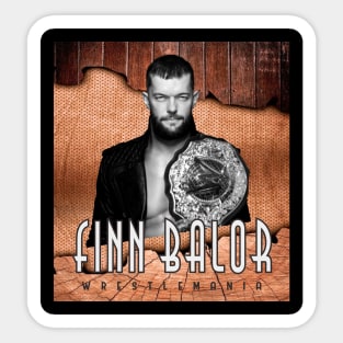 WRESTLEMANIA BALOR Sticker